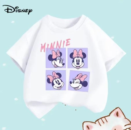 T-shirt Disney Happy Minnie Taglie da 1 a 12 anni