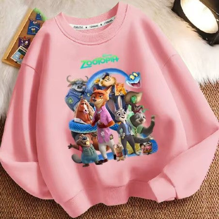 Maglioncino primaverile Disney Zootopia Taglie da 1 anno a 12 anni