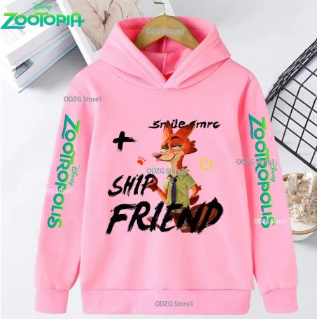 Felpa con cappuccio Disney Zootopia da 6 anni in su