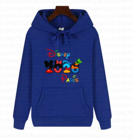 Felpa con cappuccio Disney 2026 Paris