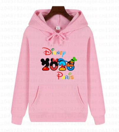 Felpa con cappuccio Disney 2026 Paris