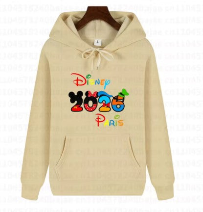 Felpa con cappuccio Disney 2026 Paris