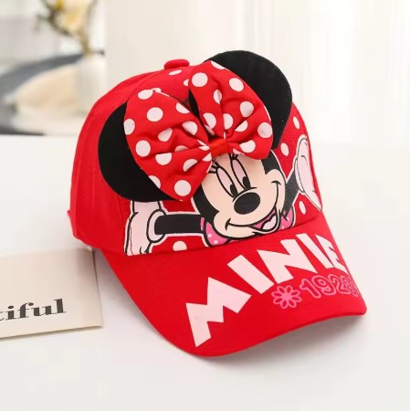 CAPPELLINO PER BAMBINE MINNIE TAGLIA DA 2 A 6 ANNI