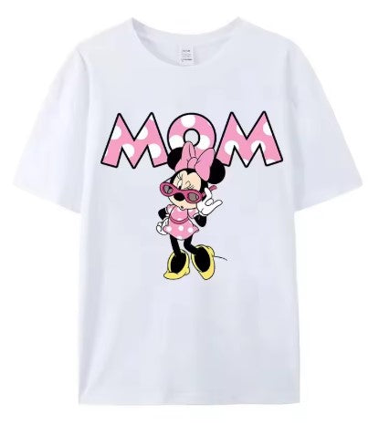 T-SHIRT DI COTONE TOPOLINO MINNIE UOMO DONNA TAGLIA UNICA