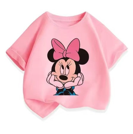T-SHIRT DI COTONE DISNEY MINNIE TAGLIA DA 5 ANNI IN SU