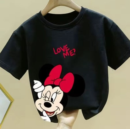 T-SHIRT DI COTONE MINNIE TAGLIA 5-6 ANNI