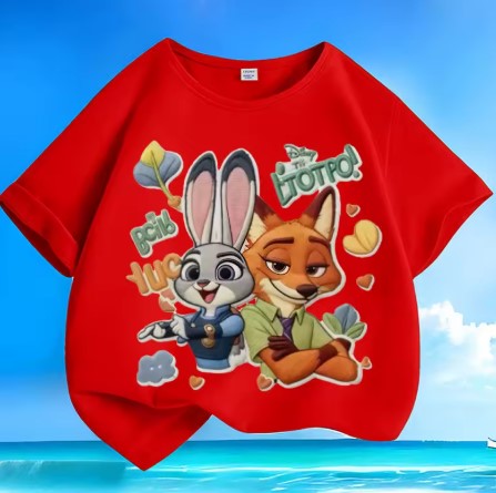 T-shirt  Disney Zootopia Taglia da 5 anni in su