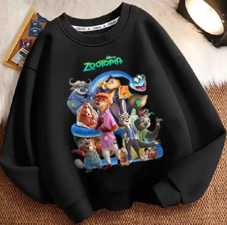 Maglioncino primaverile Disney Zootopia Taglie da 1 anno a 12 anni