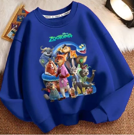 Maglioncino primaverile Disney Zootopia Taglie da 1 anno a 12 anni