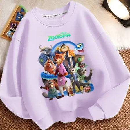 Maglioncino primaverile Disney Zootopia Taglie da 1 anno a 12 anni
