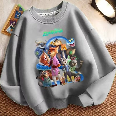 Maglioncino primaverile Disney Zootopia Taglie da 1 anno a 12 anni