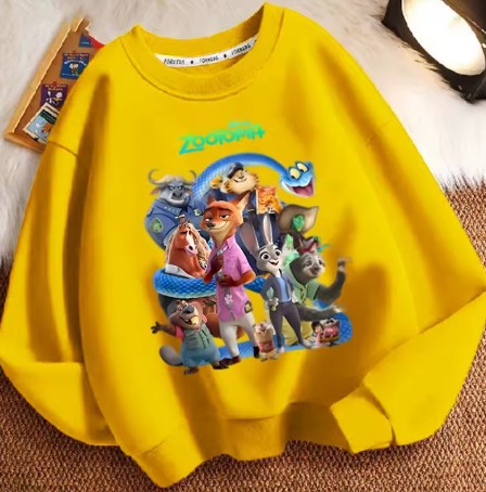 Maglioncino primaverile Disney Zootopia Taglie da 1 anno a 12 anni