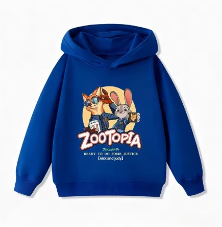 Felpa con cappuccio Disney Zootopia da 5 anni in su