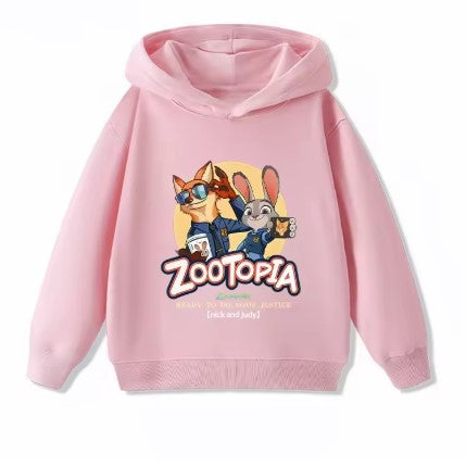 Felpa con cappuccio Disney Zootopia da 5 anni in su