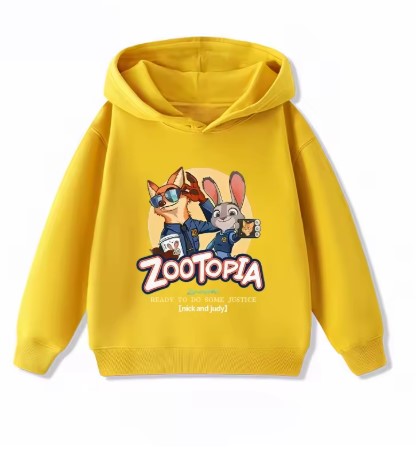 Felpa con cappuccio Disney Zootopia da 5 anni in su