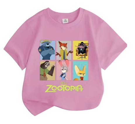 T-shirt Zootopia  da 4 anni in su