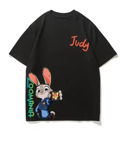 T-shirt Zootopia Nick Judy da 4 anni in su