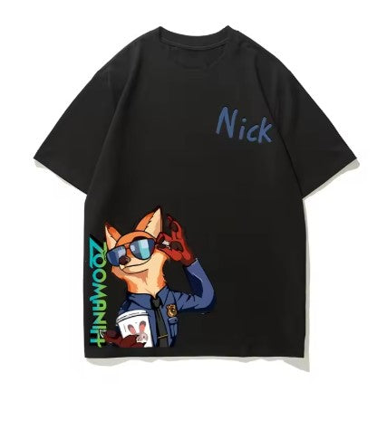 T-shirt Zootopia Nick Judy da 4 anni in su